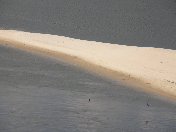 River / sand contrast